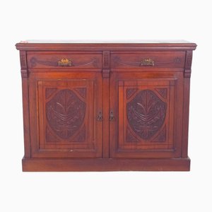 Europäisches Sideboard aus dunklem Holz