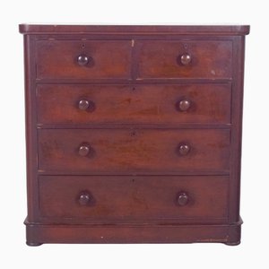 Antique Portuguese Romantic Chest of Drawers, 1890s