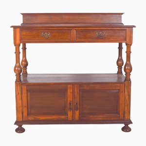 English Dumbwaiter with Tall Back