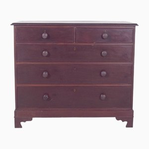 Antique Portuguese Romantic Chest of Drawers, 1890s