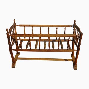 Antique Cradle in Walnut