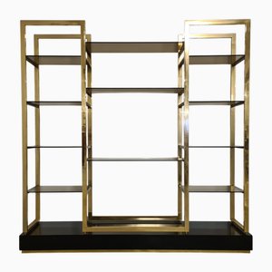 Freestanding Bookcase attributed to Alain Delon, 1980s