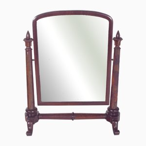 English Dressing Table Mirror with Turnings