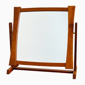 Teak Table Mirror from Glas & Trä, 1950s