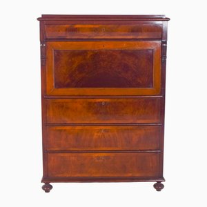 Mueble Abattant antiguo con cajones grandes, década de 1890