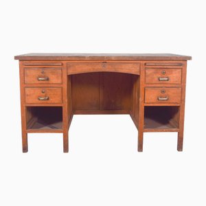 Mid-Century Portuguese Desk in Wood, 1950s