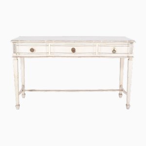 Portuguese White Painted Console, 1890s