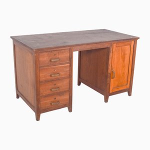 Bureau Mid-Century en Chêne de Olaio, Portugal, 1950s