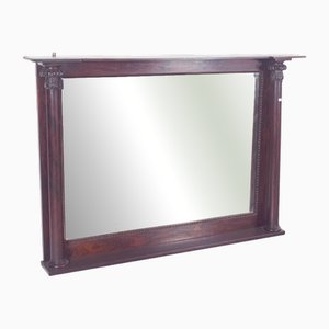 Empire Rectangular Mirror in Rosewood, 19th Century