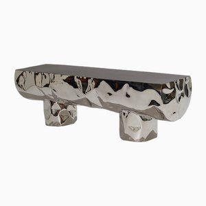 Panca Tronco vintage in metallo di Nitush Aroosh, anni 2010