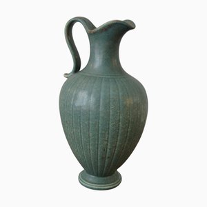 Vaso grande decorativo in ceramica di Gunnar Nylund per Rörstrand, fine XIX secolo