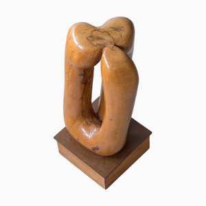 Otto Baagøe Nielsen, Scultura organica, betulla con base in pino e bachelite