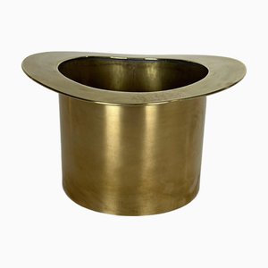 Champagne Cooler Featuring a Brass Top Hat