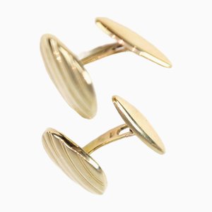 Cufflinks in 14 Carat Gold, Set of 2