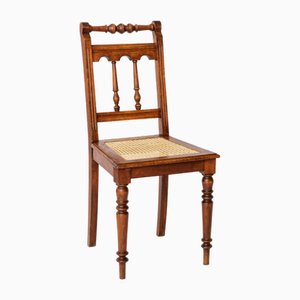 Antique Belgian Chair in Beechwood, 1890s