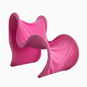 Pink Fiocco Chair by Gianni Pareschi for Busnelli, 1990s