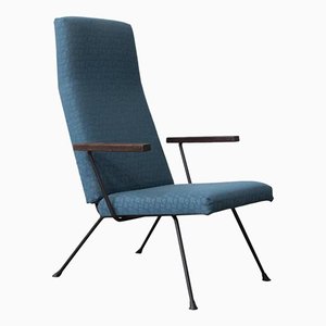 Blauer 1410 Sessel von Cordemeyer für Gispen, 1960er