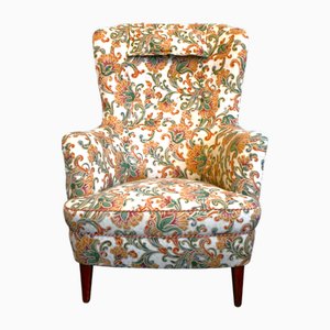 Midcentury Modern Swedish Lounge Chair, 1950s