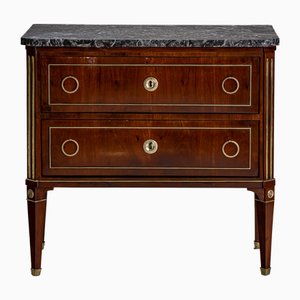 Neoclassical Commode in Mahogany