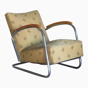 Fauteuil Tubulaire Vintage, Pays-Bas, 1930s