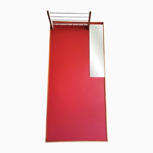 Moderner Wandmontierter Kleiderschrank, 1950er