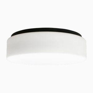 Round White Opaline Glass Flush Mount from BEGA Limburg