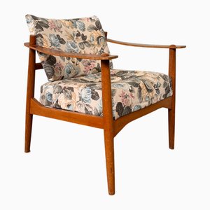 Italienischer Vintage Sessel aus Buche, 1960er