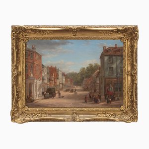 Reigate, Surrey, 1860, Öl auf Leinwand, Gerahmt