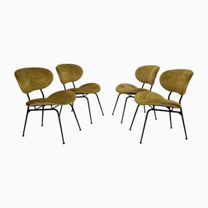 Italian Lounge Chairs by Rosario Vernuccio for Poltronova, 1960s, Set of 4
