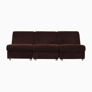 Mid-Century German Modular Sofa, 1970s, Set of 3
