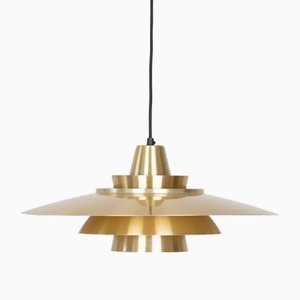 Vintage Aluminum Pendant Lamp by David Mogensen for Superlight, 1980s