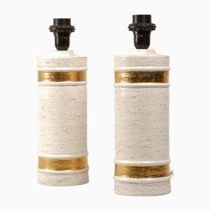 Ceramic Table Lamps by Bitossi for Bergboms, Set of 2