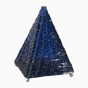 Table Lamp in Raw Glass Mosaic, 1970s