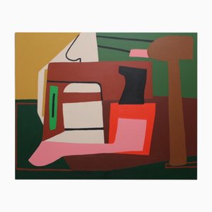 Bodasca, Harmonie Colorée, Acrylique sur Toile, 2025