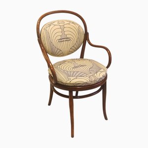 Poltrona Art Nouveau in legno curvato di Thonet, inizio XX secolo
