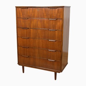 Mid-Century Teak Dresser, Denmark, 1960s