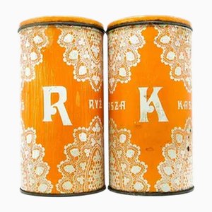 Postmodern Grains Container, Poland, 1970s, Set of 2