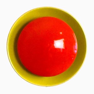 Schwedische Wandleuchte aus Porzellan von Olle Alberius für Rörstrand, 1960er