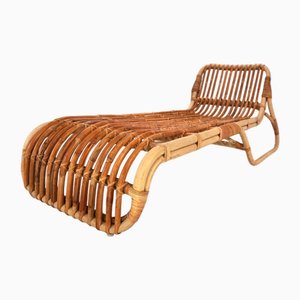 Vintage Bamboo Daybed, 1970