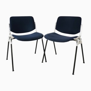 Set of Modern Chairs by G. Piretti for Castelli, 1960s