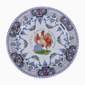 BR Canta Galle Libertatem Teller aus Gien Steingut