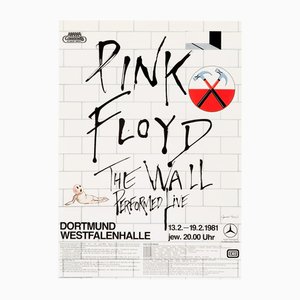 Poster vintage in Germania per Dortmund, 1981