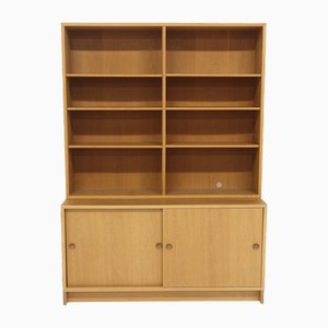 Skandinavisches Bücherregal aus Eiche von Børge Mogensen für Karl Andersson & Söner, 1960