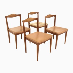 Scandinavian Teak Chairs by Karl-Erik Ekselius for Joc Vetlanda, 1960, Set of 4