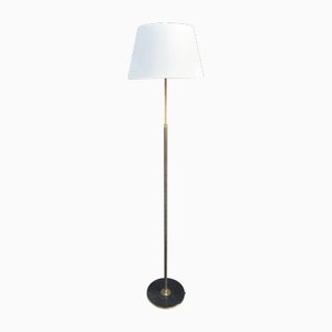 Lampadaire Télescopique avec Tige Cannelée, 1950s