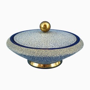 Ceramic Vase Box from Batignani, 1920s