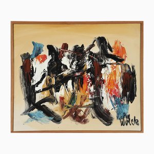 Preben Wölck, Autumn: Harvest, 1980s, Oil on Canvas