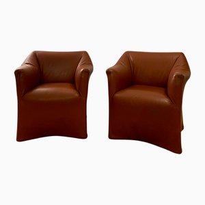 Mid-Century Tentazione Armchairs by Mario Bellini for Cassina, 1980s, Set of 2