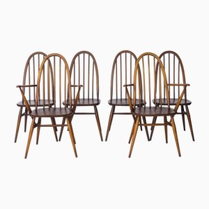 Windsor Dining Chairs by Lucian Ercolani for Ercol, 1960s, Set of 6
