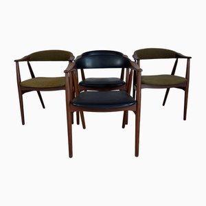Vintage Chairs by T.H Harlev for Farstrup Møbelfabrik, 1960s, Set of 4